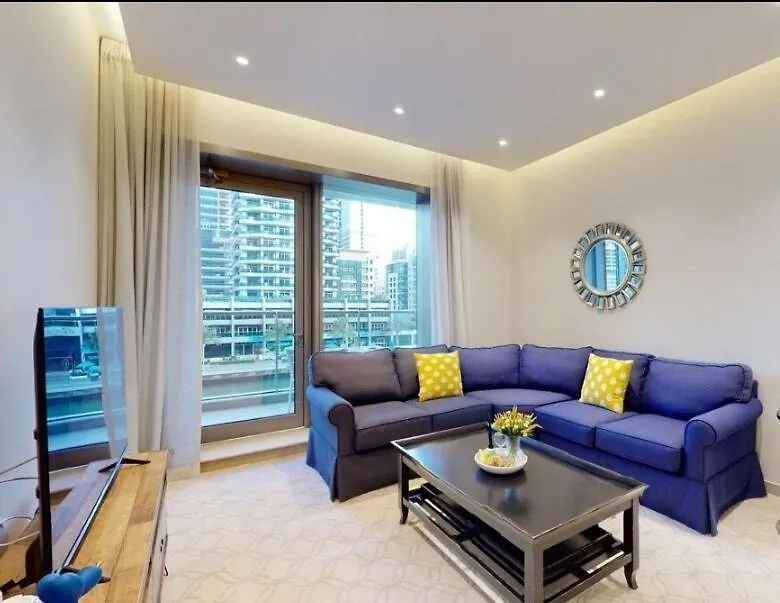 Luxurious 2Bed In Sparkle Tower-Marina View Dubai Apartment
