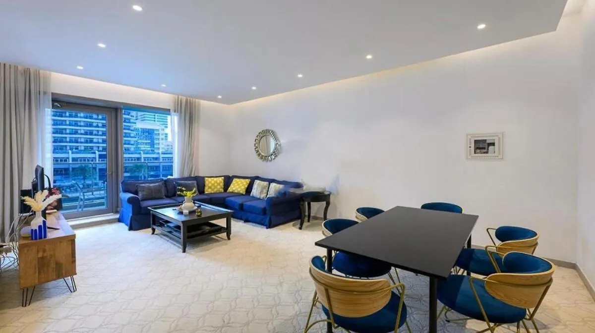 Apartment Luxurious 2Bed In Sparkle Tower-Marina View Dubai