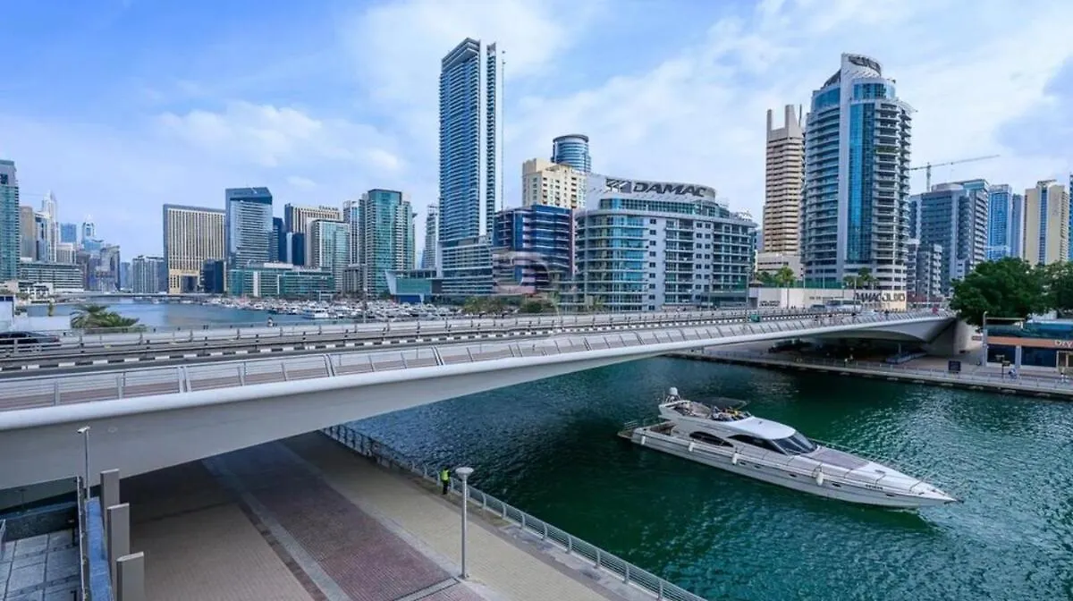 Luxurious 2Bed In Sparkle Tower-Marina View Dubai 0*,