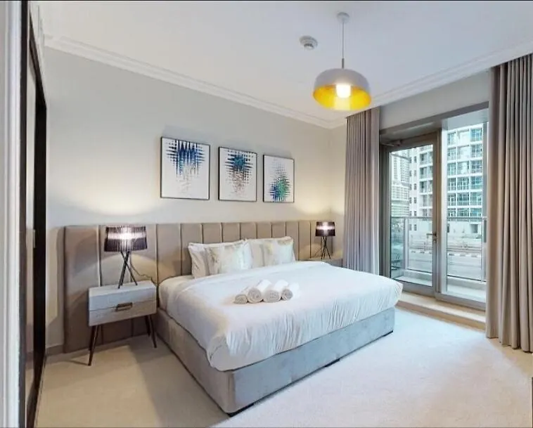 Апартаменты Luxurious 2Bed In Sparkle Tower-Marina View Дубай ОАЭ